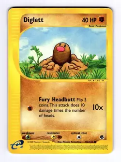 Diglett Expedition #106 (2002) Common HP Pokemon - Image 1