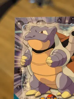 Topps Series 1 Blastoise 09 -Pokemon Card- Blue Logo - Image 2