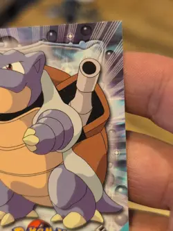Topps Series 1 Blastoise 09 -Pokemon Card- Blue Logo - Image 5