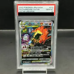 Pokemon Card Charizard VSTAR 212 172 s12a SAR PSA10 Japanese 9166393719dd676f36 - Image 1