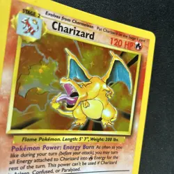 Charizard Pokemon Card - 4/102 - Rare Holo - Base Set - 1999 - LP+/NM- - Image 3