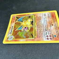 Charizard Pokemon Card - 4/102 - Rare Holo - Base Set - 1999 - LP+/NM- - Image 5