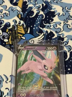 Espeon V SWSH201 Black Star Promo Ultra Rare Holo Pokemon TCG Card NM Foil - Image 2