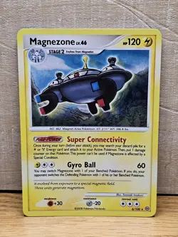 Magnezone 6/100 Diamond & Pearl Stormfront Holo Rare Pokemon Card TCG - Image 1