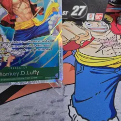 Monkey D Luffy Prb02-005 SR One Piece Card Tcg ENG Super Rare - Image 3
