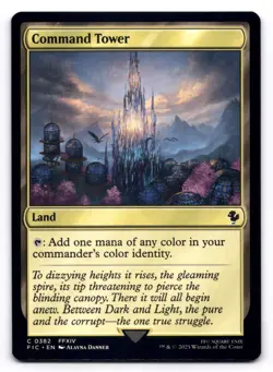 Command Tower (0485) NM Commander: Final Fantasy 0382 MTG Regular - Image 1