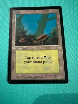 Forest - Beta - MTG - Magic the Gathering - Image 1