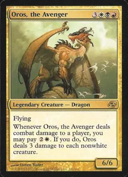 Oros, the Avenger - Light Play MTG Planar Chaos - Image 1