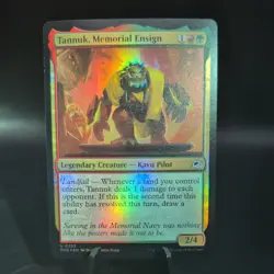 Tannuk, Memorial Ensign U Edge of Eternities 233 NM Foil MTG - Image 1