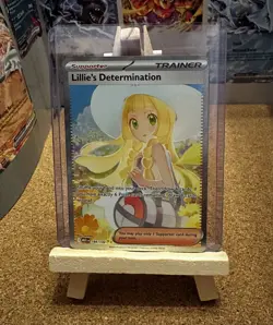 Lillie’s Determination 184/132 Mega Evolutions SIR Pokemon TCG - Image 1