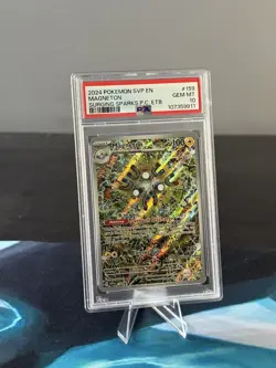 Magneton Pokemon Center Stamp #159 - Surging Sparks ETB Promo - PSA 10 Gem Mint - Image 2