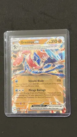 Greninja ex 106/167 Sv06: Twilight Masquerade Pokemon TCG - English NM Holo - Image 1