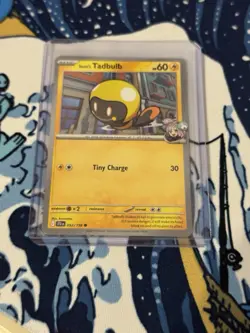 Pokemon TCG SV09 Journey Together Iono's Tadbulb 052/159 Cosmos Holo Promo TCG - Image 4