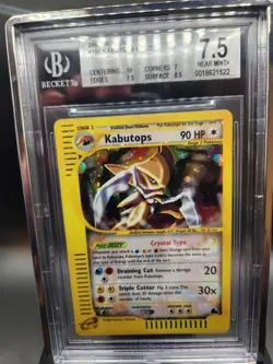 Pokemon Kabutops Skyridge Crystal Holo Rare #150 BGS 7.5 NEAR MINT + - Image 2