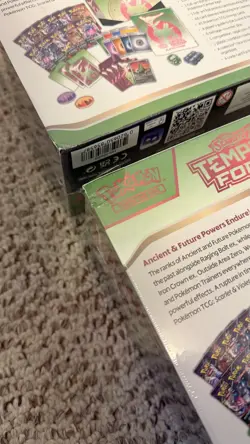 Pokemon Center Scarlet & Violet Set of 2 Temporal Forces Elite Trainer Box ETB - Image 3