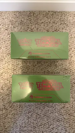 Pokemon Center Scarlet & Violet Set of 2 Temporal Forces Elite Trainer Box ETB - Image 5