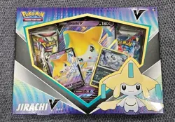Pokemon Jirachi V Collection Box Sealed Black Star Promo SWSH299 Box Damage - Image 1