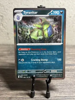 Tyranitar 095/159 Sv09: Journey Together Holo Rare-Pokemon TCG-Fast Shipping-NM - Image 1