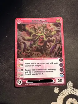 Stelgar Vicious Mutation - Rare - Chaotic Card - Alliances Unraveled N/M - Image 1