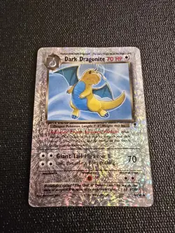 Dark Dragonite 5/110 Legendary Collection Reverse Holo 2002 Vintage Pokemon Card - Image 3