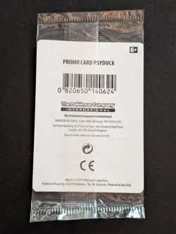 SEALED SM199 Psyduck Promo Card Pokemon Detective Pikachu Target Exclusive - Image 2