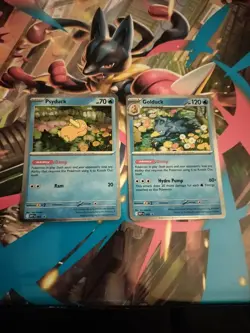 Pokemon Mega Evolution Psyduck Promo Holo Card 007 Rare - Image 1