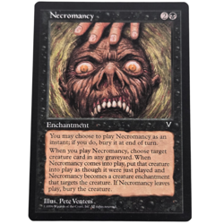 MTG Necromancy Visions VIS Uncommon Black Enchantment Magic the Gathering - Image 1