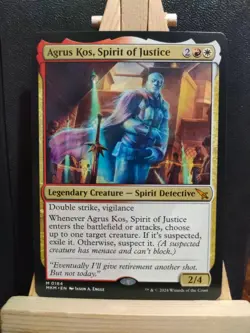 Agrus Kos, Spirit of Justice - Murders at Karlov Manor - NM (See pics) MTG - Image 1