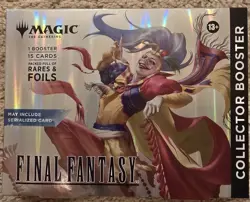 Magic The Gathering Final Fantasy Collector Booster Omega Box Factory Sealed - Image 1