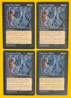 MTG DEATH PITS OF RATH (x4) Tempest (OldManMTG 010-705) - Image 1