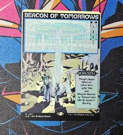 Beacon of Tomorrows NM Borderless MTG Secret Lair Unplayed Magic Gathering - Image 1