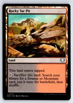 Rocky Tar Pit -Commander: Edge of Eternities - Image 1