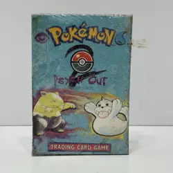 Pokemon WOTC Base Set 2 Psych Out Theme Deck w/ Factory Seal but DAMAGED - Image 1
