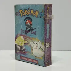 Pokemon WOTC Base Set 2 Psych Out Theme Deck w/ Factory Seal but DAMAGED - Image 2