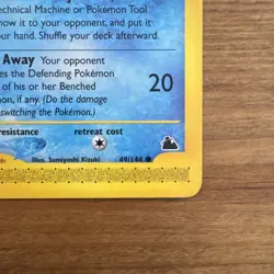 Pokemon TCG Delibird Skyridge 49/144 Regular Common 2003 - MINT CONDITION - Image 5