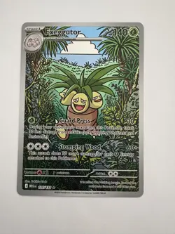 Pokemon TCG Exeggutor 135/132 Illustration Rare Mega Evolution Mint Condition. - Image 1