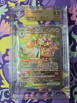 Pokemon TCG Scarlet & Violet Base Set Secret Rare Gardevoir ex 245 BGS 9.5 - Image 1
