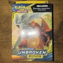 💥🔥 Pokemon TCG - SM: Unbroken Bonds 3 Pack Hanger Box 🔥💥 (SM10) - Image 1