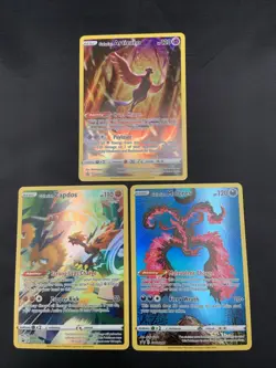 Galarian Articuno Zapdos Moltres 282 283 284 SWSH Crown Zenith Pokemon TCG NM - Image 1