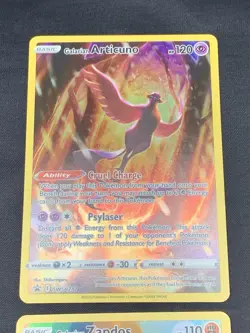 Galarian Articuno Zapdos Moltres 282 283 284 SWSH Crown Zenith Pokemon TCG NM - Image 3