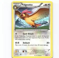 Pidgeotto (#2) Common XY Trainer Kit: Bisharp & Wigglytuff 2/30 NM Pokemon - Image 1