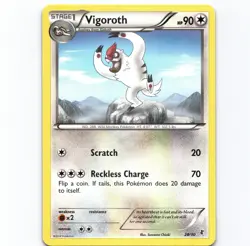 Vigoroth (#28) Common XY Trainer Kit: Bisharp & Wigglytuff 28/30 LP Pokemon - Image 1