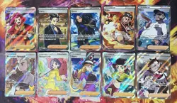 🔥Full Art Trainer Lot Of 10🔥 Pokemon TCG - Image 1