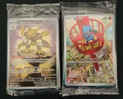 Alakazam 009 & Riolu 010 MEP Mega Evolution Pokemon Center ETB Promos - Sealed - Image 1