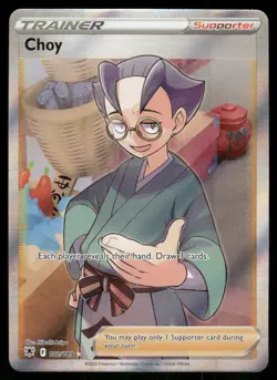 Choy (Full Art) 182/189 Ultra Rare Holo NM Pokemon SWSH10: Astral Radiance - Image 1