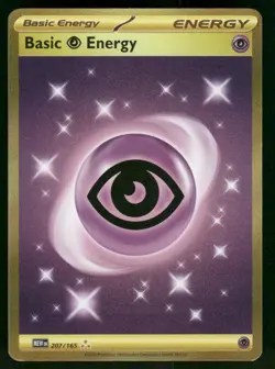 Basic Psychic Energy - 207/165 Hyper Rare Holo NM Pokemon SV: Scarlet & Violet 1 - Image 1
