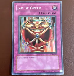 Yu-Gi-Oh Jar Of Greed LON-047 - Image 1