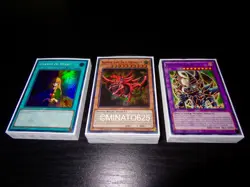 Yugioh Complete Yugi Moto Deck! Egyptian God Slifer Sky Dragon Black Luster - Image 1