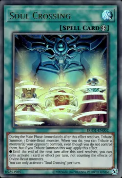 Soul Crossing - Ultra Rare EGO1-EN002 - NM - YuGiOh - Image 1