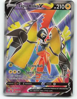 Tapu Koko V 147/163 Pokemon card - Image 1